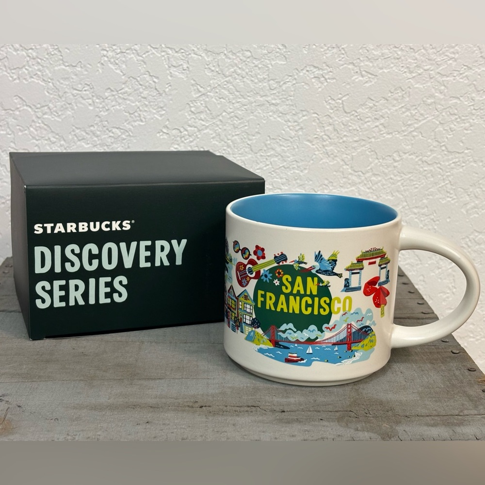 🆕 Starbucks San Francisco Discovery Series Mug 14 fluid ounces NIB